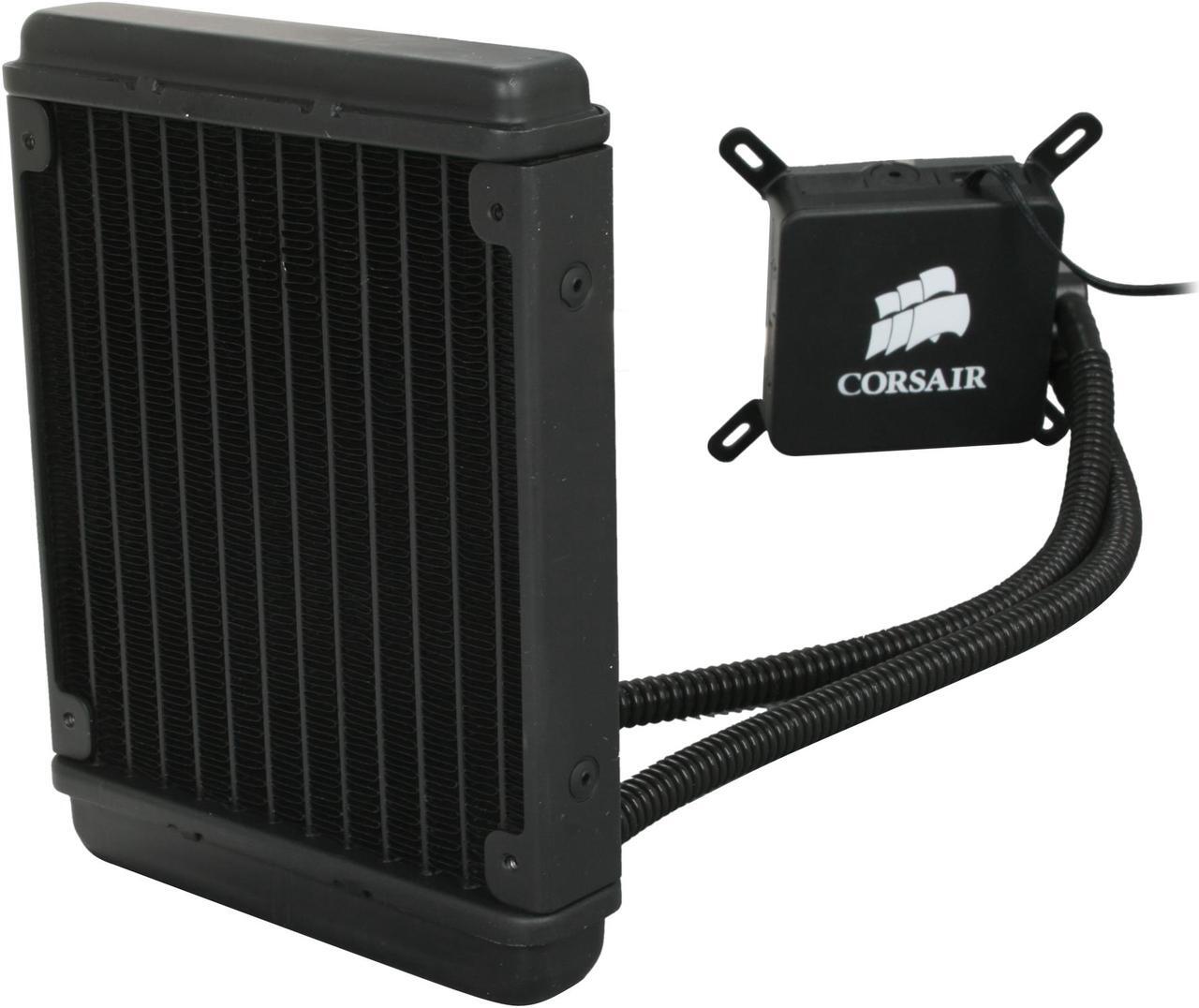 Alt view image 2 of 10 - CORSAIR Hydro Series H60 (CWCH60) High Performance Liquid CPU Cooler