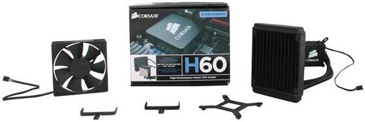 Alt view image 10 of 10 - CORSAIR Hydro Series H60 (CWCH60) High Performance Liquid CPU Cooler