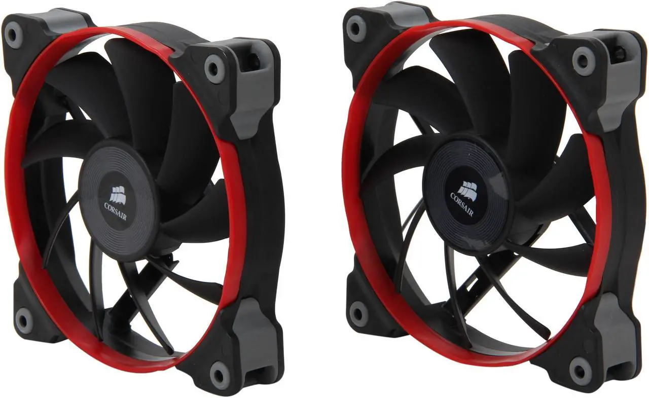 Main image of Corsair Air Series AF120 Quiet Edition CO-9050002-WW 120mm Twin Pack High Airflow Case Fan