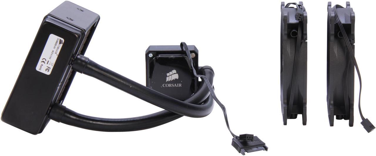 Alt view image 4 of 8 - CORSAIR Hydro Series H80i High Performance Water/Liquid CPU Cooler. 120mm