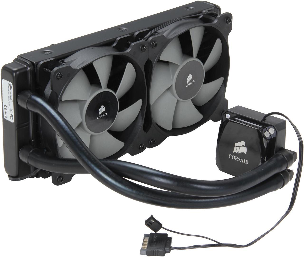 CORSAIR Hydro Series H100i Extreme Performance Water/Liquid CPU Cooler. 240mm