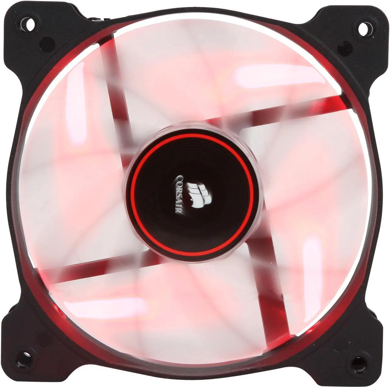 Main image of Corsair Air Series AF120 LED 120mm Quiet Edition High Airflow Fan Single Pack - Red (CO-9050015-RLED)