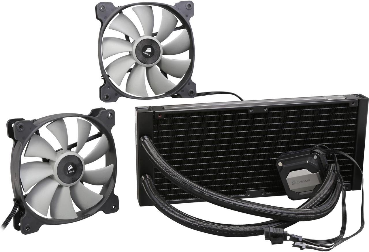 Alt view image 2 of 10 - Corsair Hydro Series H110i GT High Performance Water / Liquid CPU Cooler