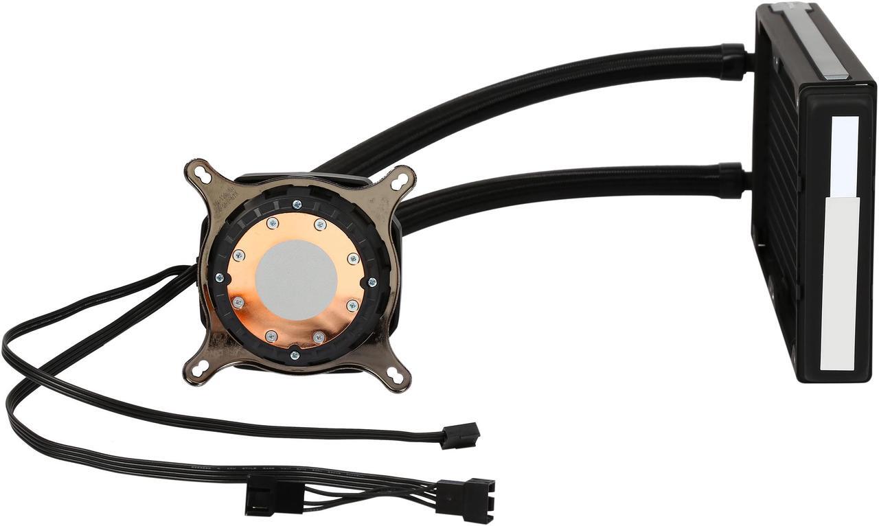 Alt view image 4 of 9 - Corsair Hydro Series H100i GTX Extreme Performance Water / Liquid CPU Cooler. 240mm (CW-9060021-WW)