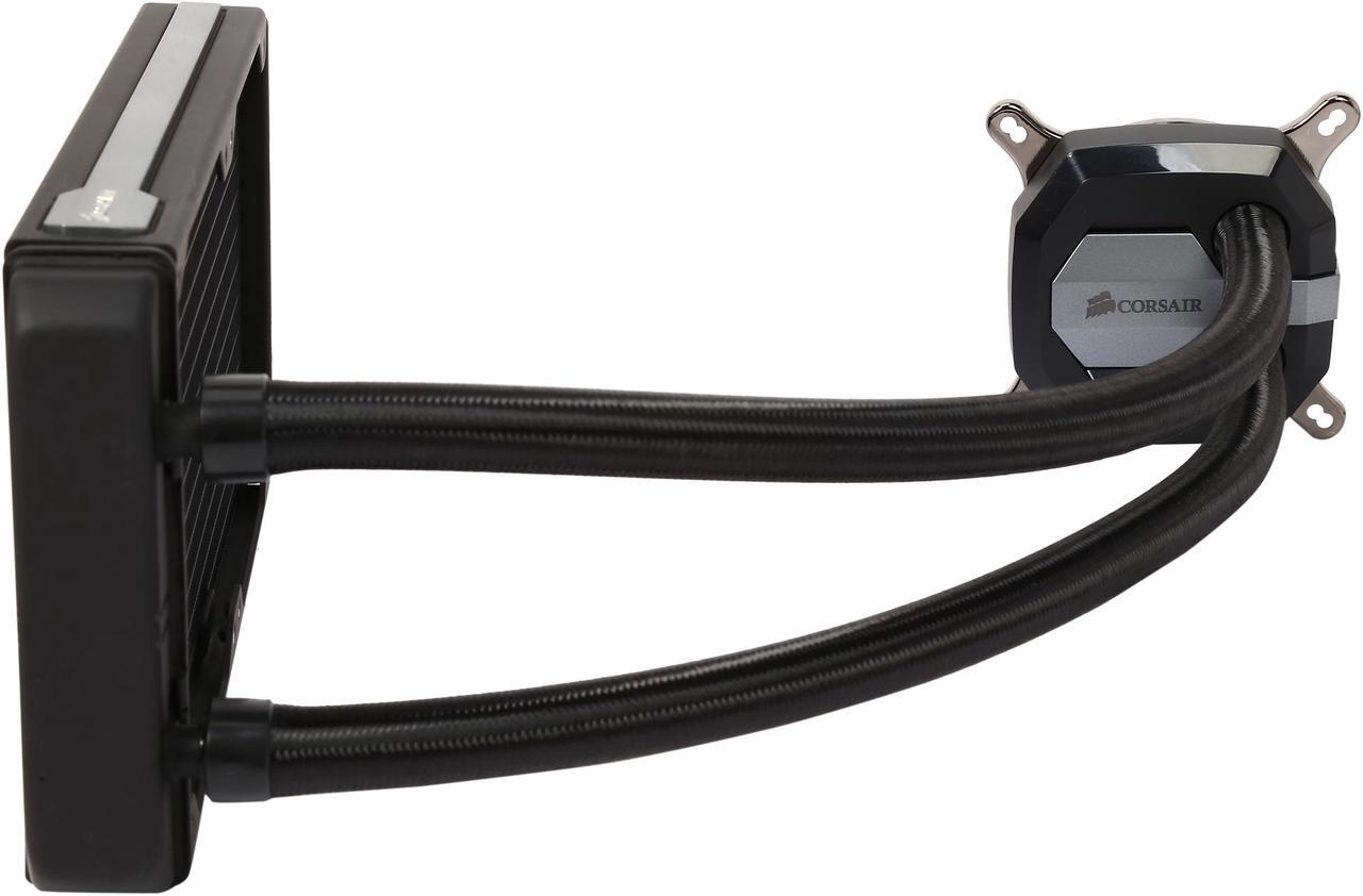 Alt view image 6 of 9 - Corsair Hydro Series H100i GTX Extreme Performance Water / Liquid CPU Cooler. 240mm (CW-9060021-WW)