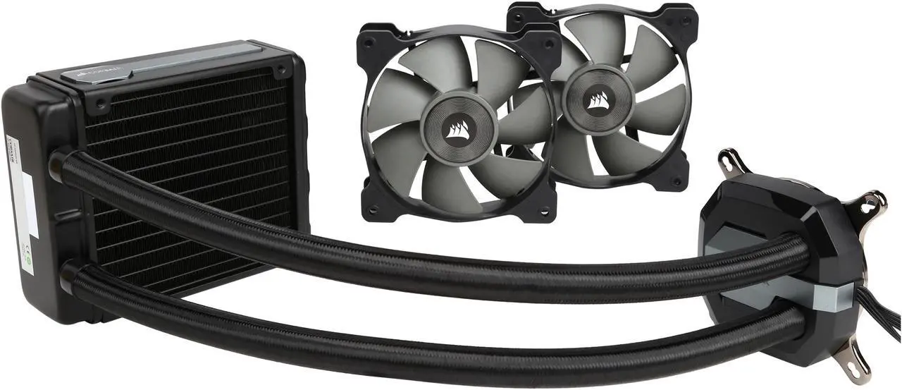 Main image of Corsair Hydro Series H80i V2  Water / Liquid CPU Cooler. 120mm CW-9060024-WW