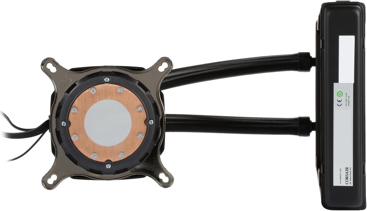 Alt view image 3 of 9 - Corsair Certified Hydro Series H115i Extreme Performance Water/Liquid CPU Cooler (CW-9060027-WW/RF)