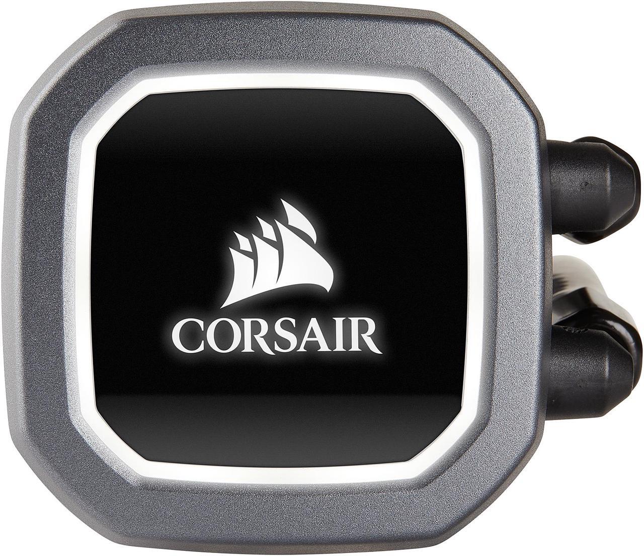 Alt view image 9 of 20 - Corsair Hydro Series, H60 2018 (CW-9060036-WW), 120mm Radiator, Single 120mm PWM Fan, Liquid CPU Cooler LGA 1700 Compatible