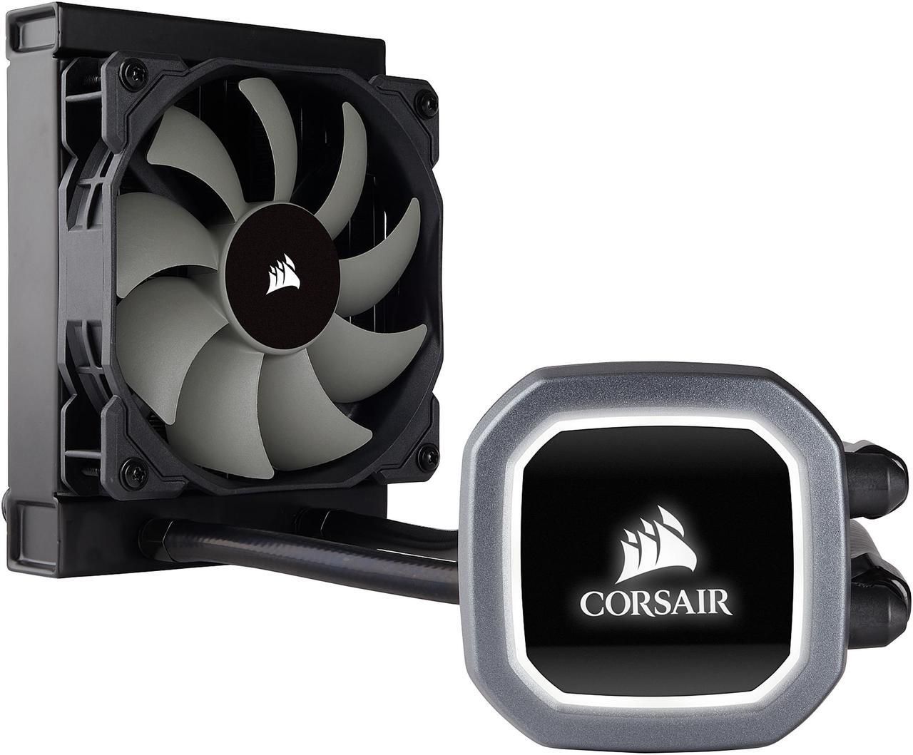 Main image of Corsair Hydro Series, H60 2018 (CW-9060036-WW), 120mm Radiator, Single 120mm PWM Fan, Liquid CPU Cooler LGA 1700 Compatible