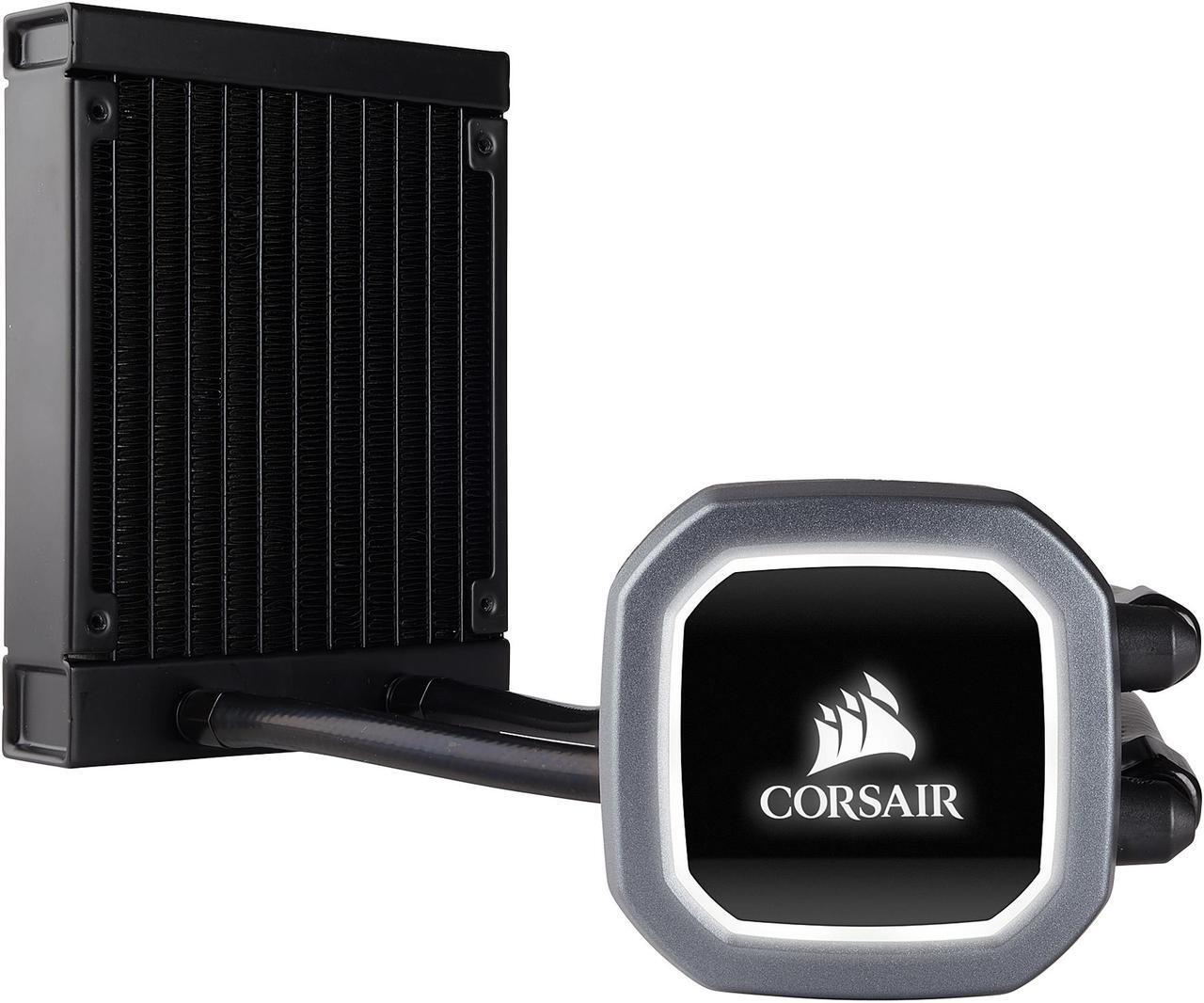 Alt view image 8 of 20 - Corsair Hydro Series, H60 2018 (CW-9060036-WW), 120mm Radiator, Single 120mm PWM Fan, Liquid CPU Cooler LGA 1700 Compatible