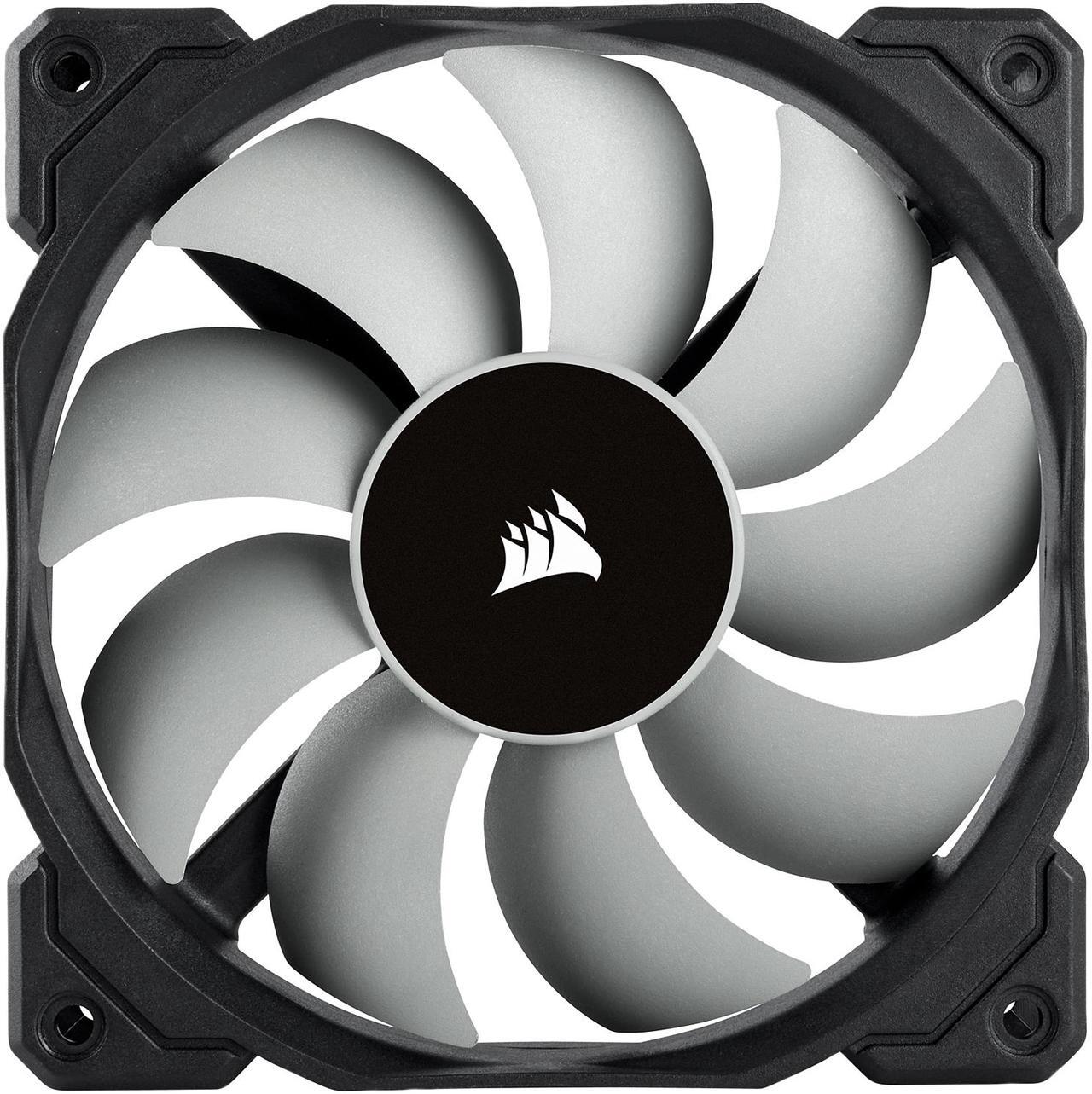 Alt view image 3 of 20 - Corsair Hydro Series, H60 2018 (CW-9060036-WW), 120mm Radiator, Single 120mm PWM Fan, Liquid CPU Cooler LGA 1700 Compatible