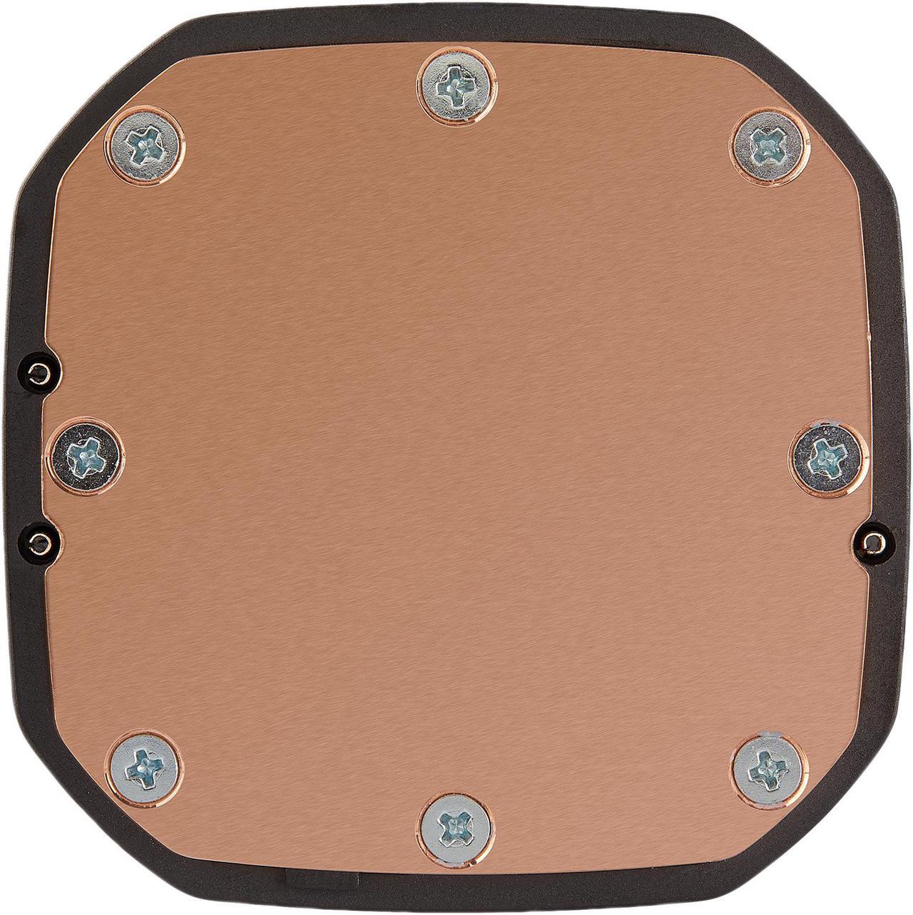 Alt view image 4 of 7 - CORSAIR Hydro Series, H100i RGB PLATINUM, 240mm, 2 x ML PRO 120mm RGB PWM Fans, RGB Lighting & Fan Control w/ Software, Liquid CPU Cooler, CW-9060039-WW, Support Intel 1200/ 2066, AMD AM4/ TR4