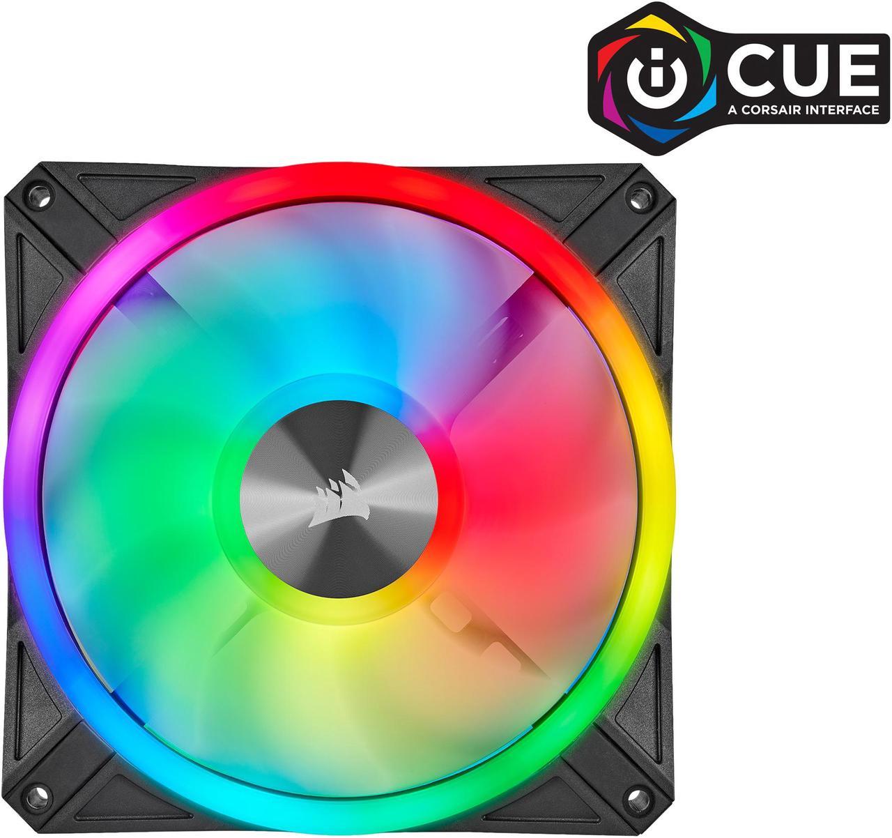 CORSAIR QL Series, iCUE QL140 RGB, 140mm RGB LED Fan, Single Pack, CO-9050099-WW