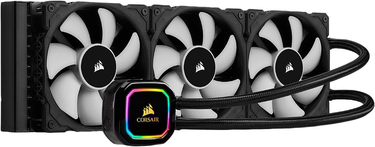 CORSAIR iCUE H150i RGB PRO XT, 360mm Radiator, Triple 120mm PWM Fans, Advanced RGB Lighting and Fan Control with Software, Liquid CPU Cooler LGA 1700 Compatible