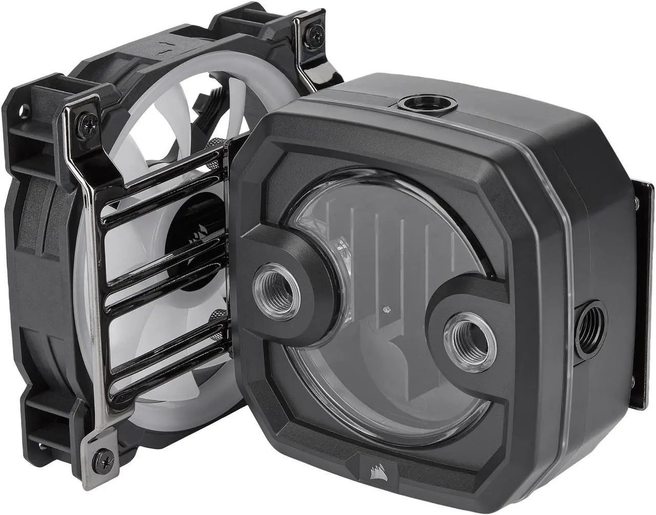 Alt view image 7 of 20 - CORSAIR Hydro X Series iCUE XH303i RGB Custom Cooling Kit, CX-9070004-WW