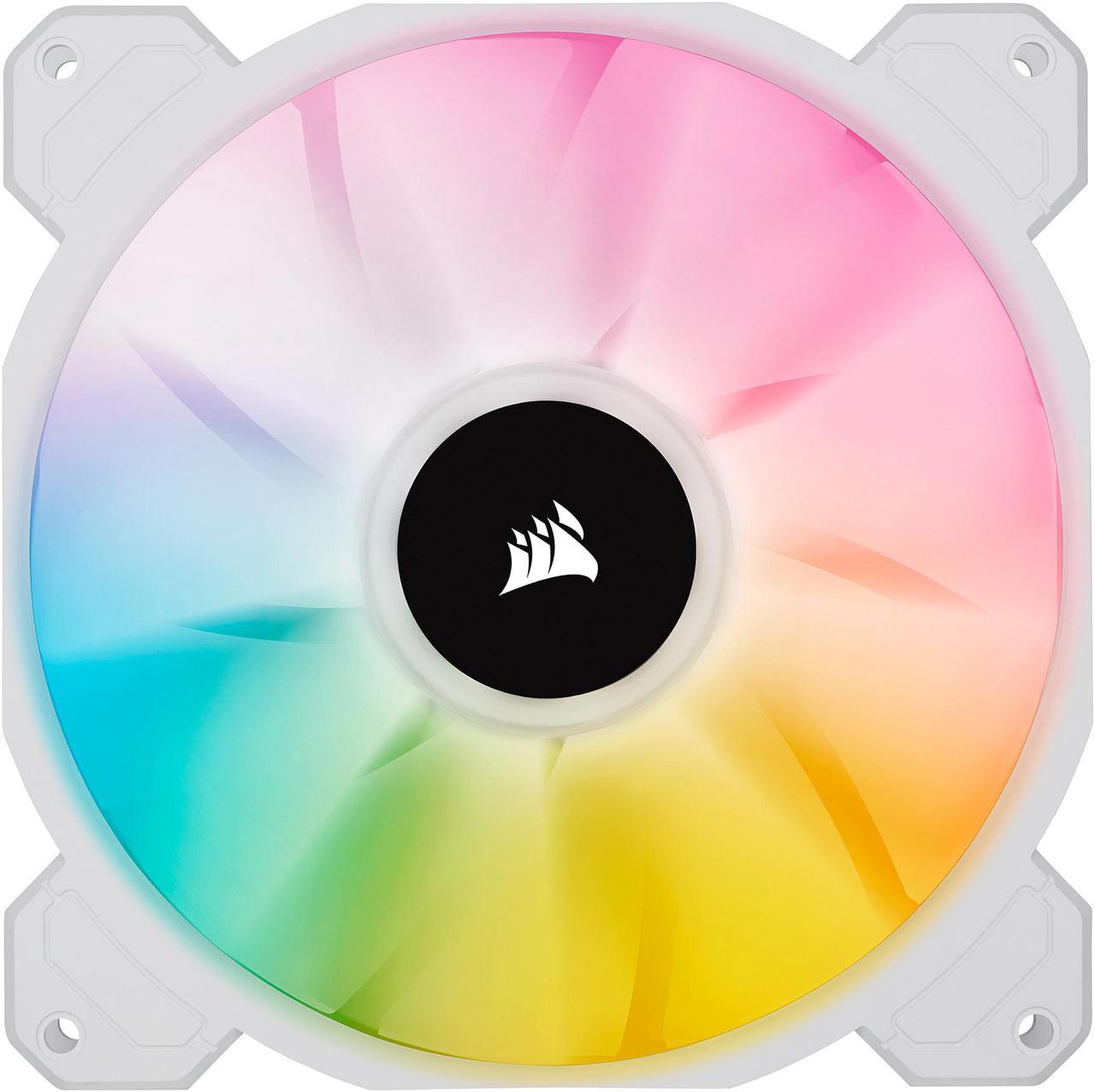 CORSAIR iCUE SP140 RGB ELITE Performance 140mm White PWM Fan