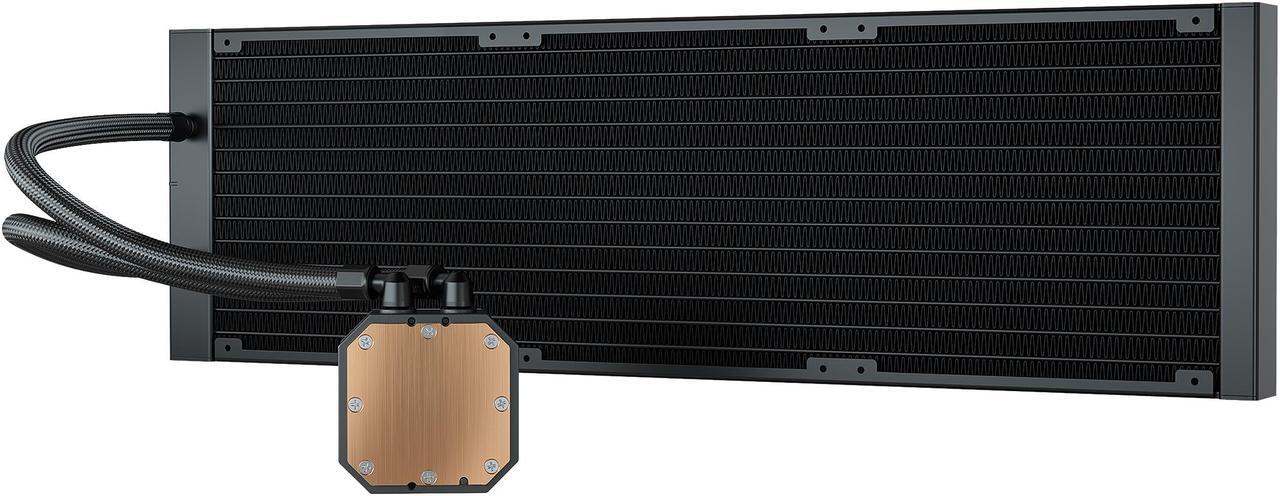 Alt view image 5 of 10 - CORSAIR iCUE H170i ELITE CAPELLIX Liquid CPU Cooler - 33 Dynamic RGB LEDs - 140mm Fans - 420mm Radiator - COMMANDER CORE Smart Lighting Controller -CORSAIR iCUE Software Compatible LGA 1700 Compatible