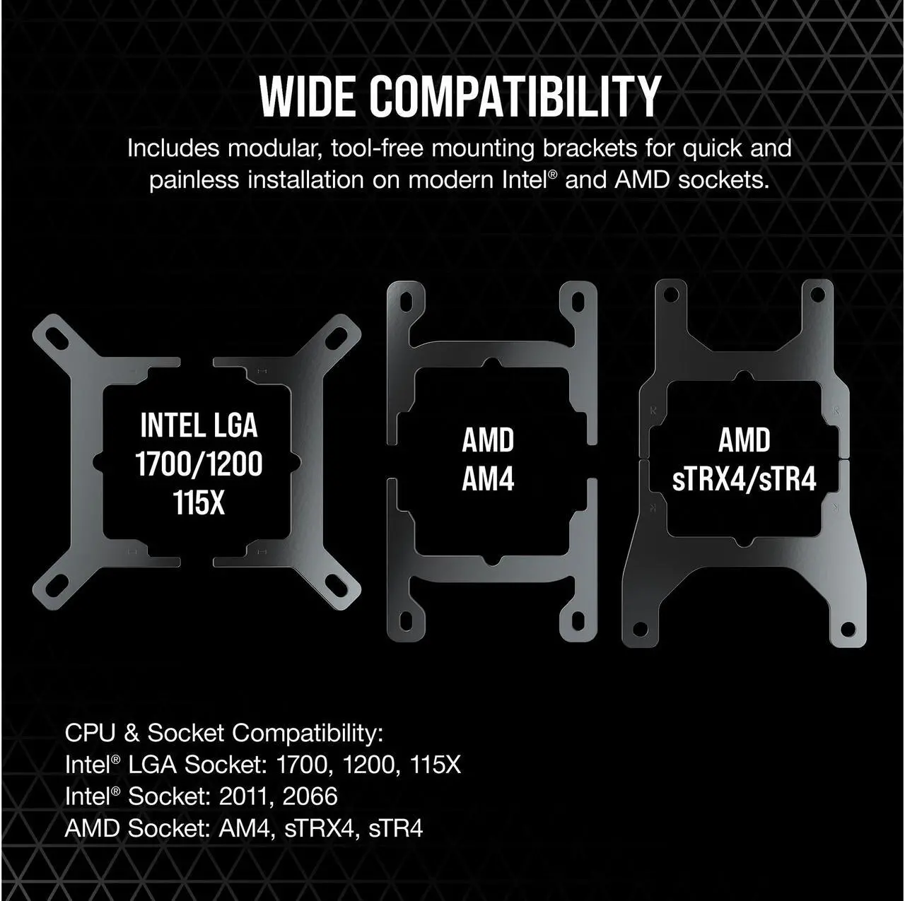 Alt view image 6 of 8 - CORSAIR iCUE H150i ELITE LCD Display Liquid CPU Cooler
