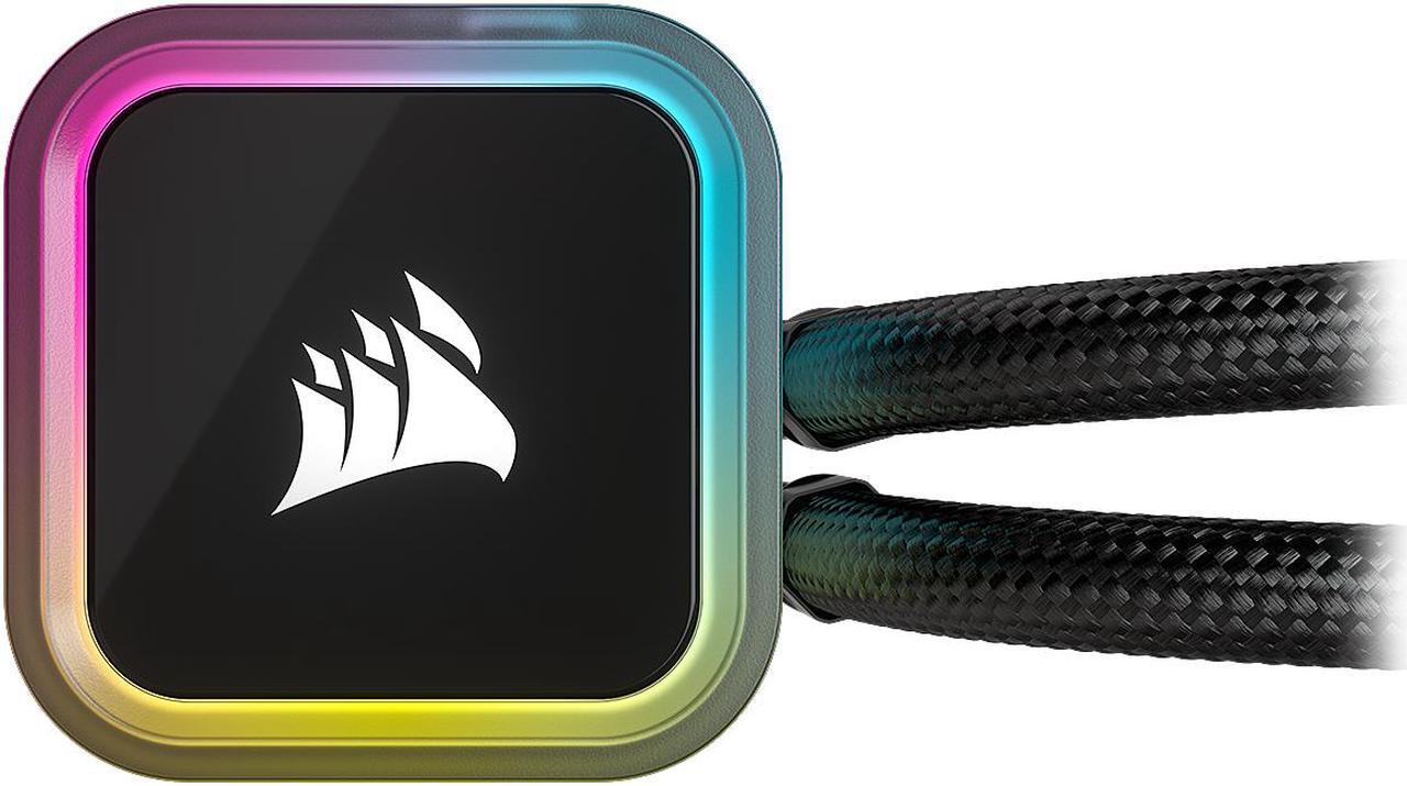 Alt view image 3 of 10 - CORSAIR CW-9060060-WW iCUE H150i RGB ELITE Liquid CPU Cooler