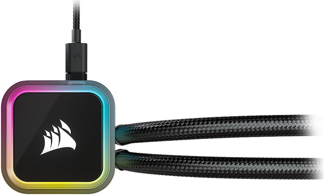 Alt view image 5 of 10 - CORSAIR CW-9060060-WW iCUE H150i RGB ELITE Liquid CPU Cooler