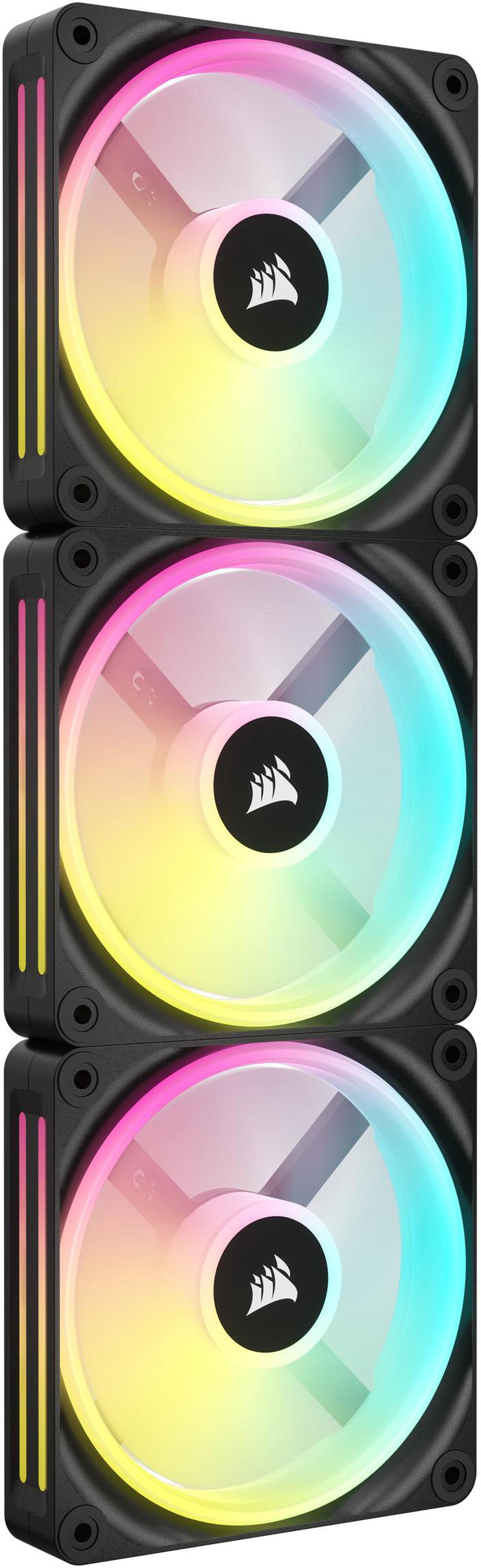 Corsair Qx Rgb Series Icue Link Qx Rgb Mm Magnetic Dome Rgb Fan Starter Kit Newegg Com