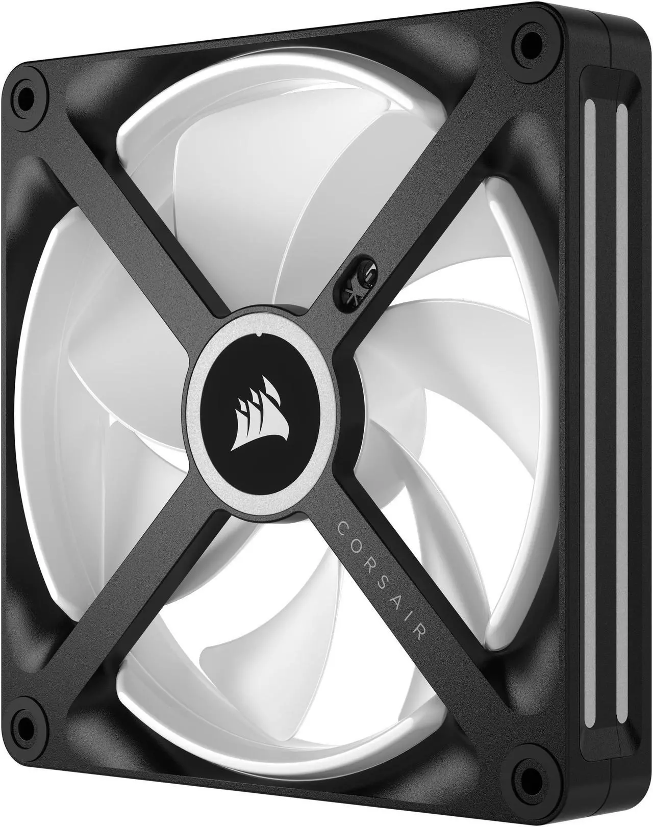 Alt view image 8 of 17 - CORSAIR QX RGB Series, iCUE LINK QX140 RGB, 140mm Magnetic Dome RGB Fan, Starter Kit
