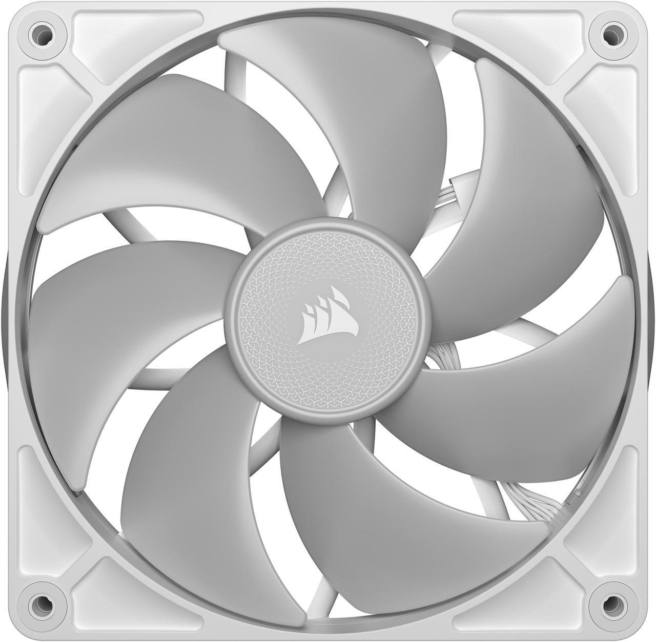 Alt view image 5 of 9 - CORSAIR RX RGB Series, iCUE LINK RX140 RGB White, 140mm Fan, Dual Pack