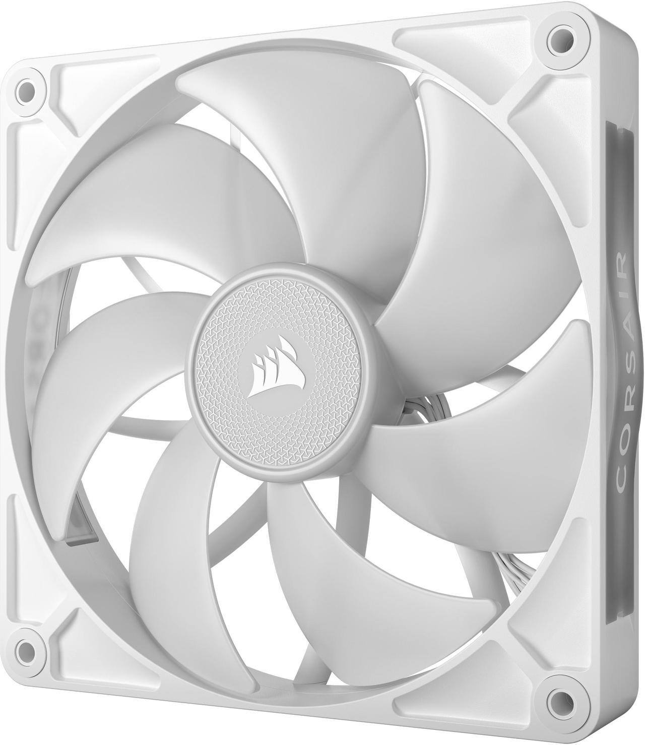 Alt view image 7 of 9 - CORSAIR RX RGB Series, iCUE LINK RX140 RGB White, 140mm Fan, Dual Pack