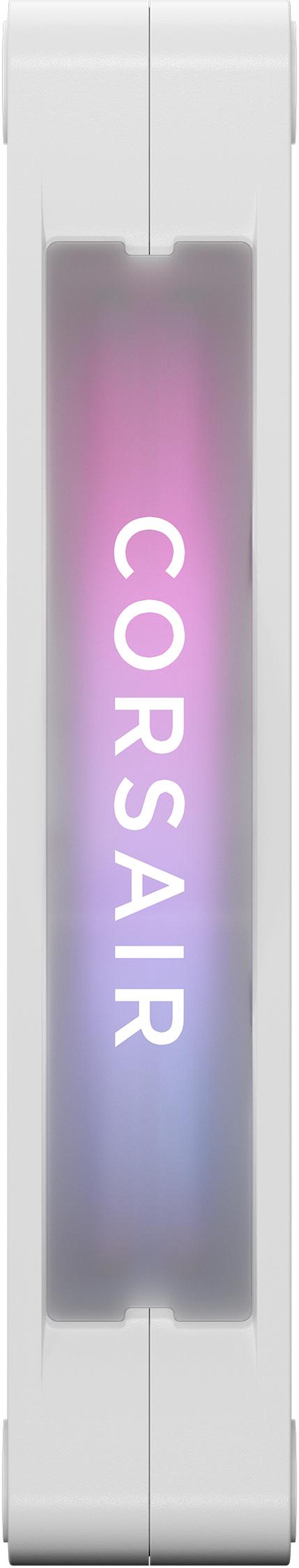 Alt view image 2 of 9 - CORSAIR RX RGB Series, iCUE LINK RX140 RGB White, 140mm Fan, Dual Pack
