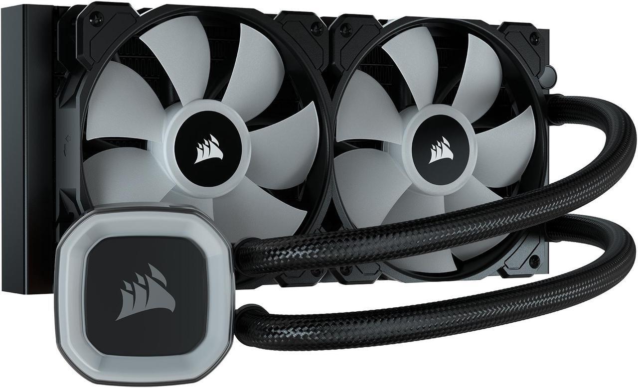 Alt view image 3 of 9 - CORSAIR CORSAIR H100 RGB (575) Liquid / Water Cooling