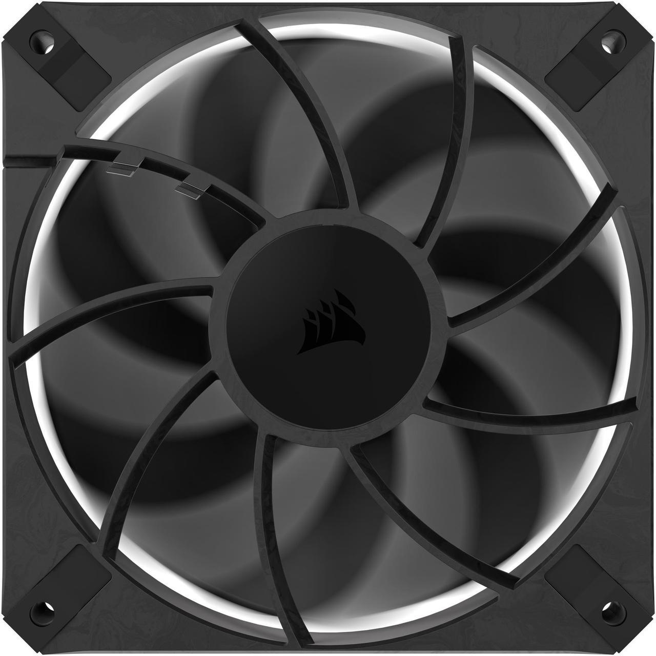 Main image of CORSAIR RS120 MAX 120mm PWM Thick Fan - 30mm Thickness - High Static Pressure - Up to 2,000 RPM - Liquid Crystal Polymer Construction