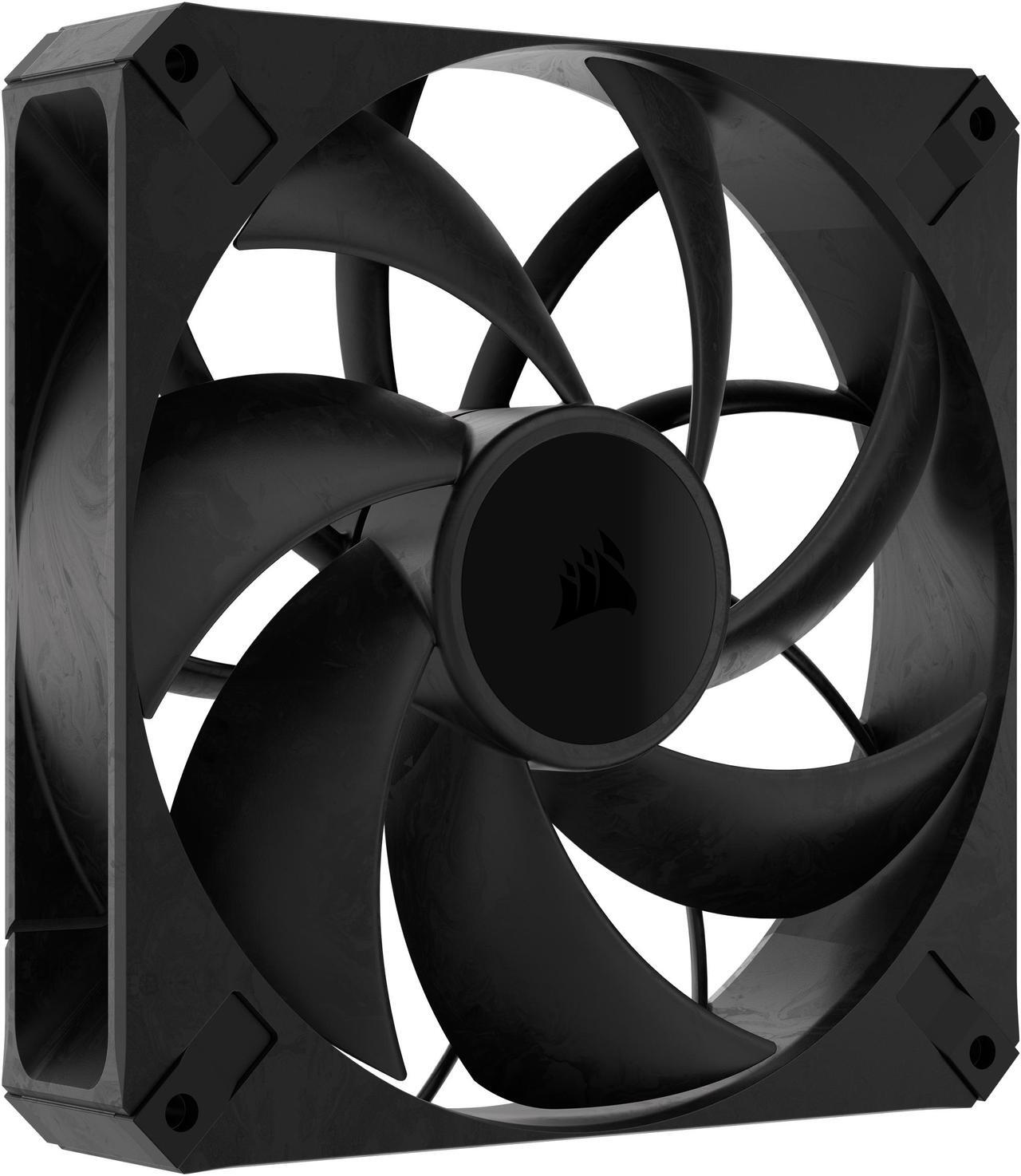 Alt view image 8 of 11 - CORSAIR RS140 MAX 140mm PWM Thick Fans Dual Pack - 30mm Thickness - High Static Pressure - Up to 1,600 RPM - Liquid Crystal Polymer Construction