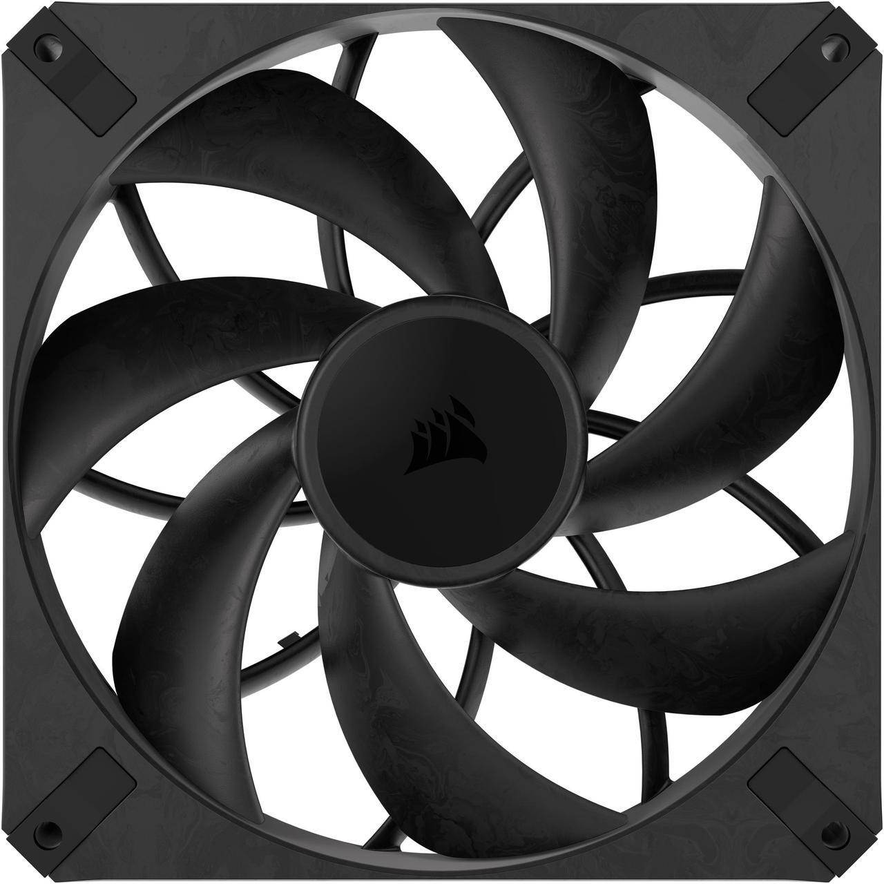 Alt view image 10 of 11 - CORSAIR RS140 MAX 140mm PWM Thick Fans Dual Pack - 30mm Thickness - High Static Pressure - Up to 1,600 RPM - Liquid Crystal Polymer Construction