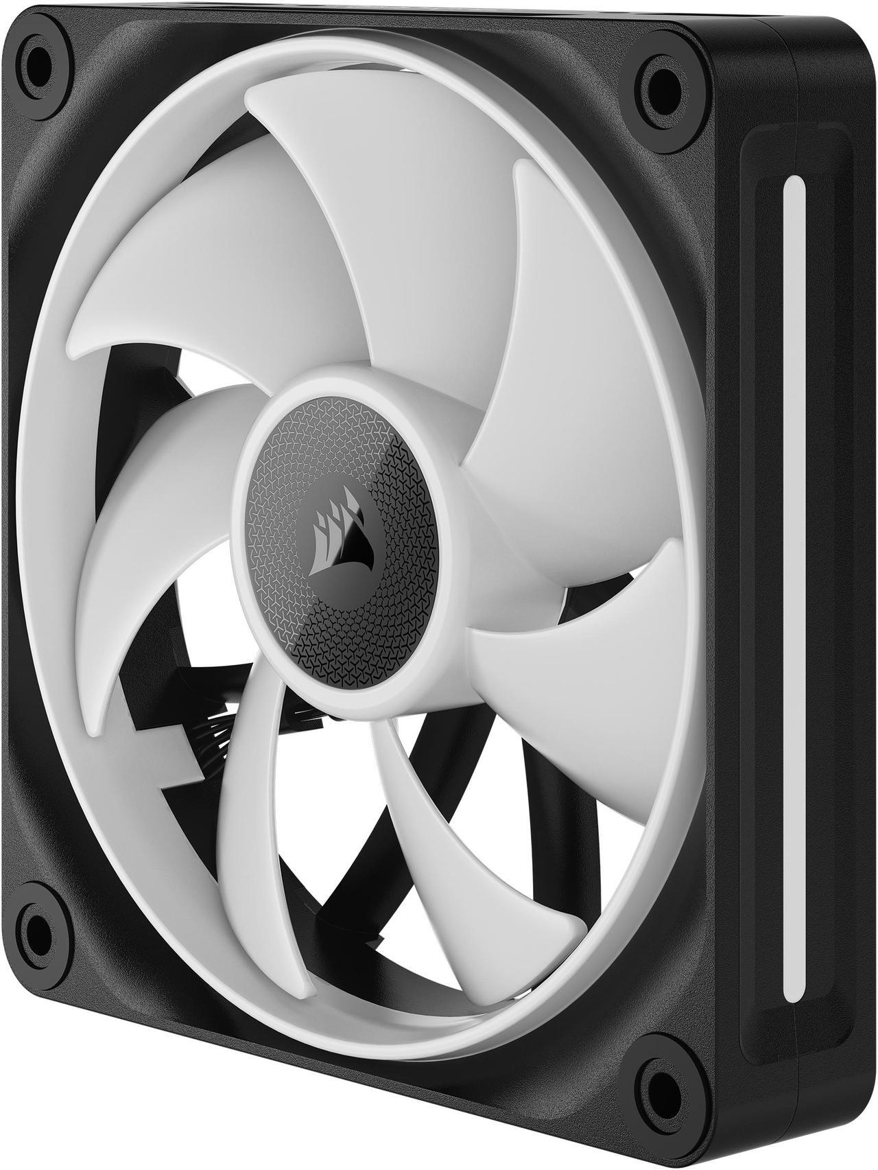 Alt view image 7 of 17 - CORSAIR iCUE LINK LX120 RGB 120mm PWM Fan Expansion - Dual Light Loops - Requires iCUE LINK System Hub (Sold Separately) - CORSAIR AirGuide Technology