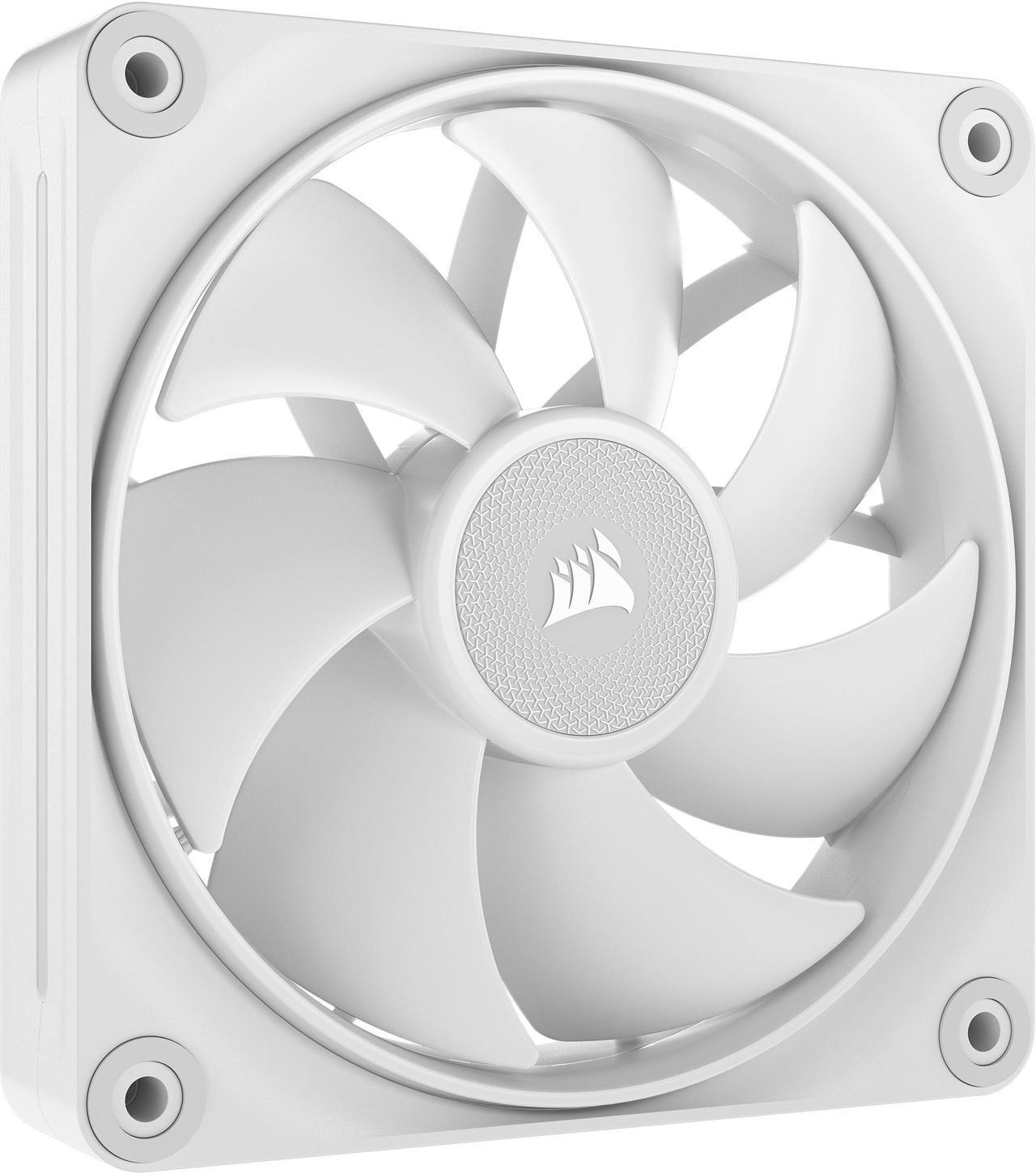 Alt view image 5 of 17 - CORSAIR LX RGB Series, iCUE LINK LX120 RGB White, 120mm Fan, Triple Pack