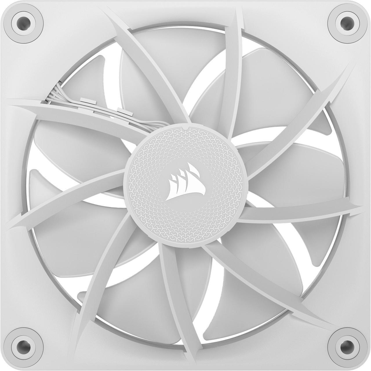 Alt view image 11 of 17 - CORSAIR LX RGB Series, iCUE LINK LX120 RGB White, 120mm Fan, Triple Pack