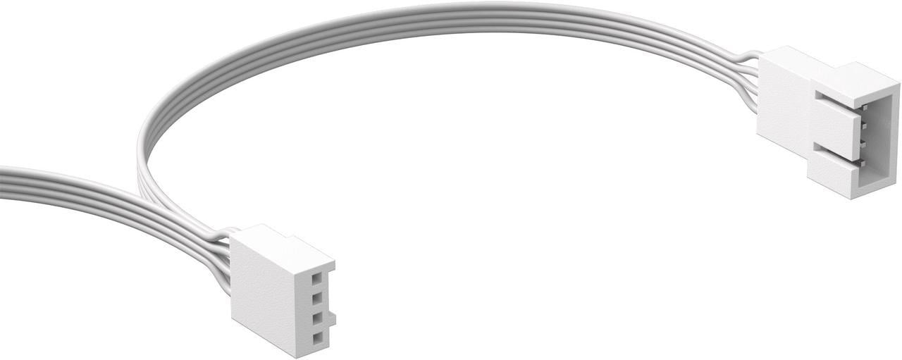 Alt view image 8 of 8 - CORSAIR RS120 PWM 120mm Fan - White - Simplified Control - Daisy-Chain 4-Pin PWM Connection - Concentrated AirGuide Cooling - Magnetic Dome Bearing