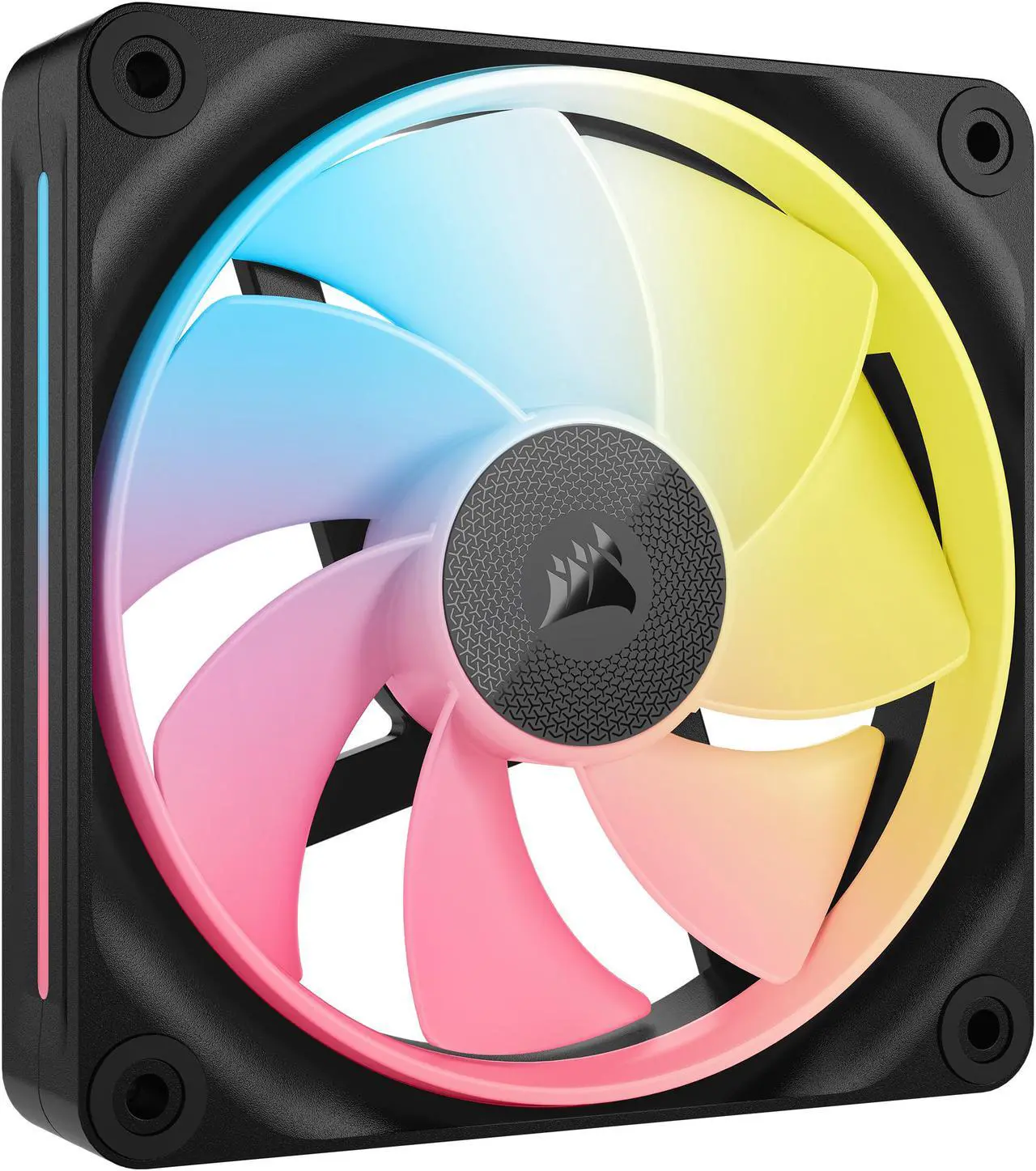 Alt view image 5 of 6 - CORSAIR iCUE LINK LX120-R RGB 120mm PWM Reverse Fan Expansion - Reverse Fan Blade - Dual Light Loops – Requires iCUE LINK System Hub (Sold Separately)
