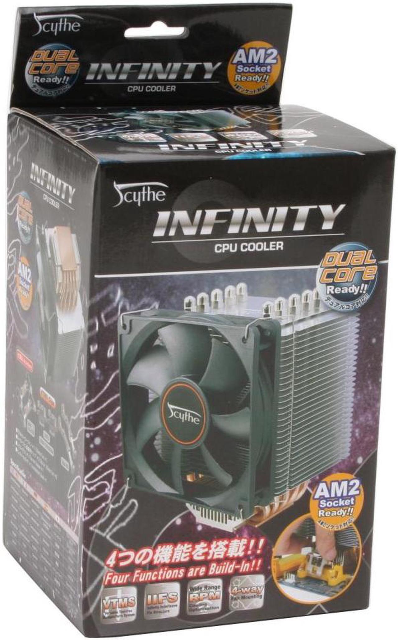 Alt view image 7 of 7 - Scythe SCINF-1000 120mm CPU Cooler