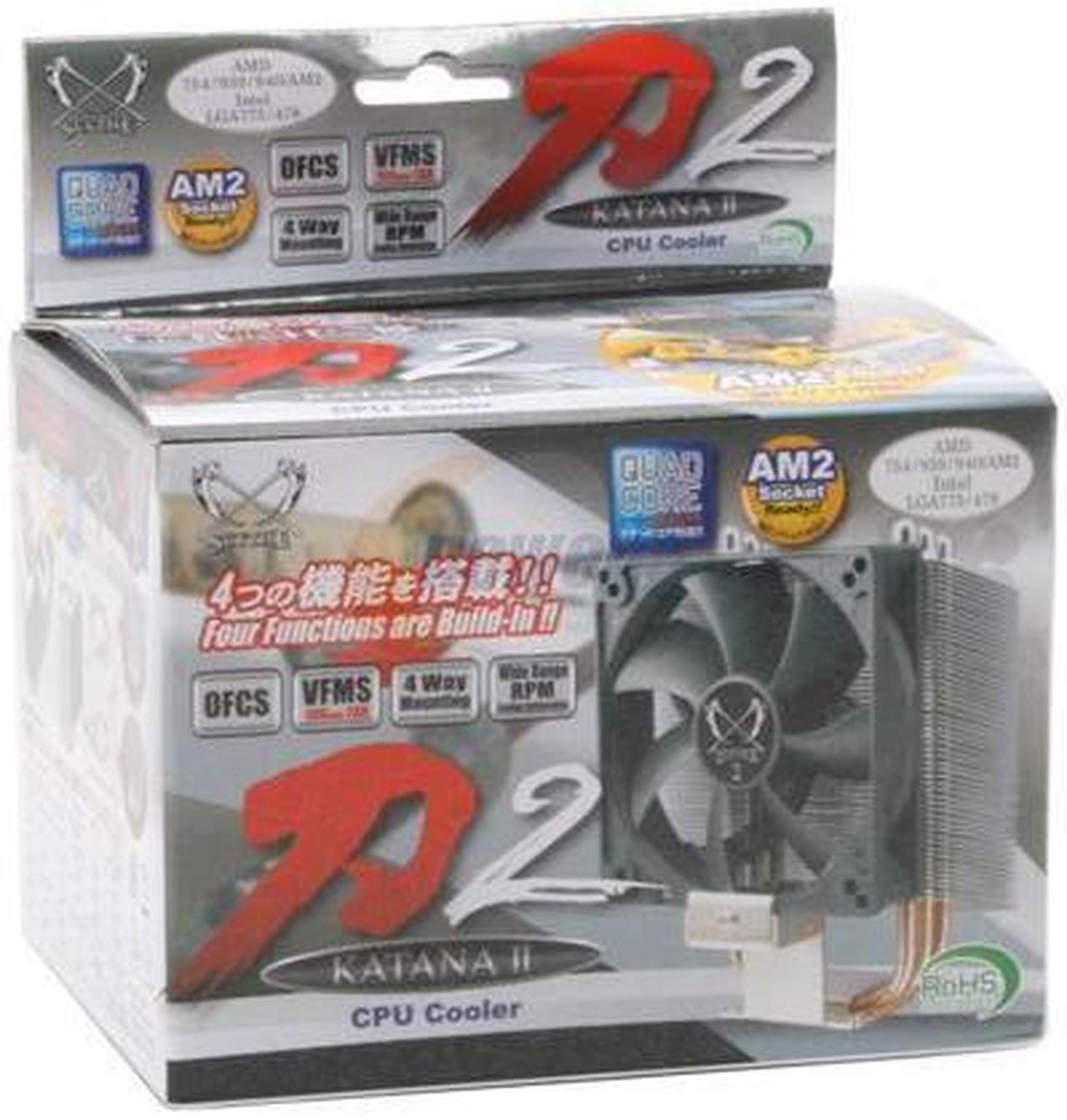 Alt view image 5 of 5 - Scythe SCKTN-2000 100mm Sleeve "Katana 2" CPU Cooler