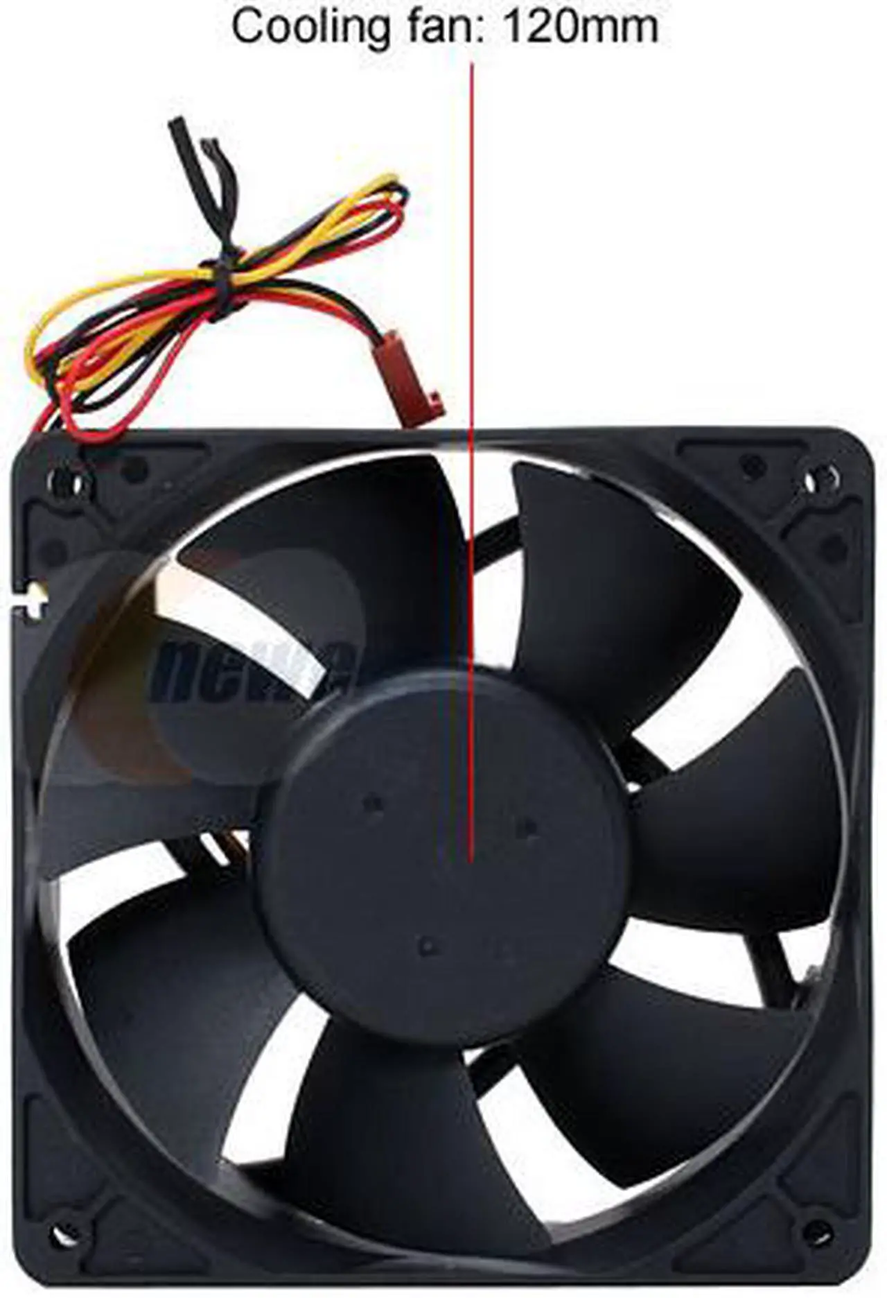 Alt view image 3 of 5 - Scythe DFS123812-2000 Case Fan