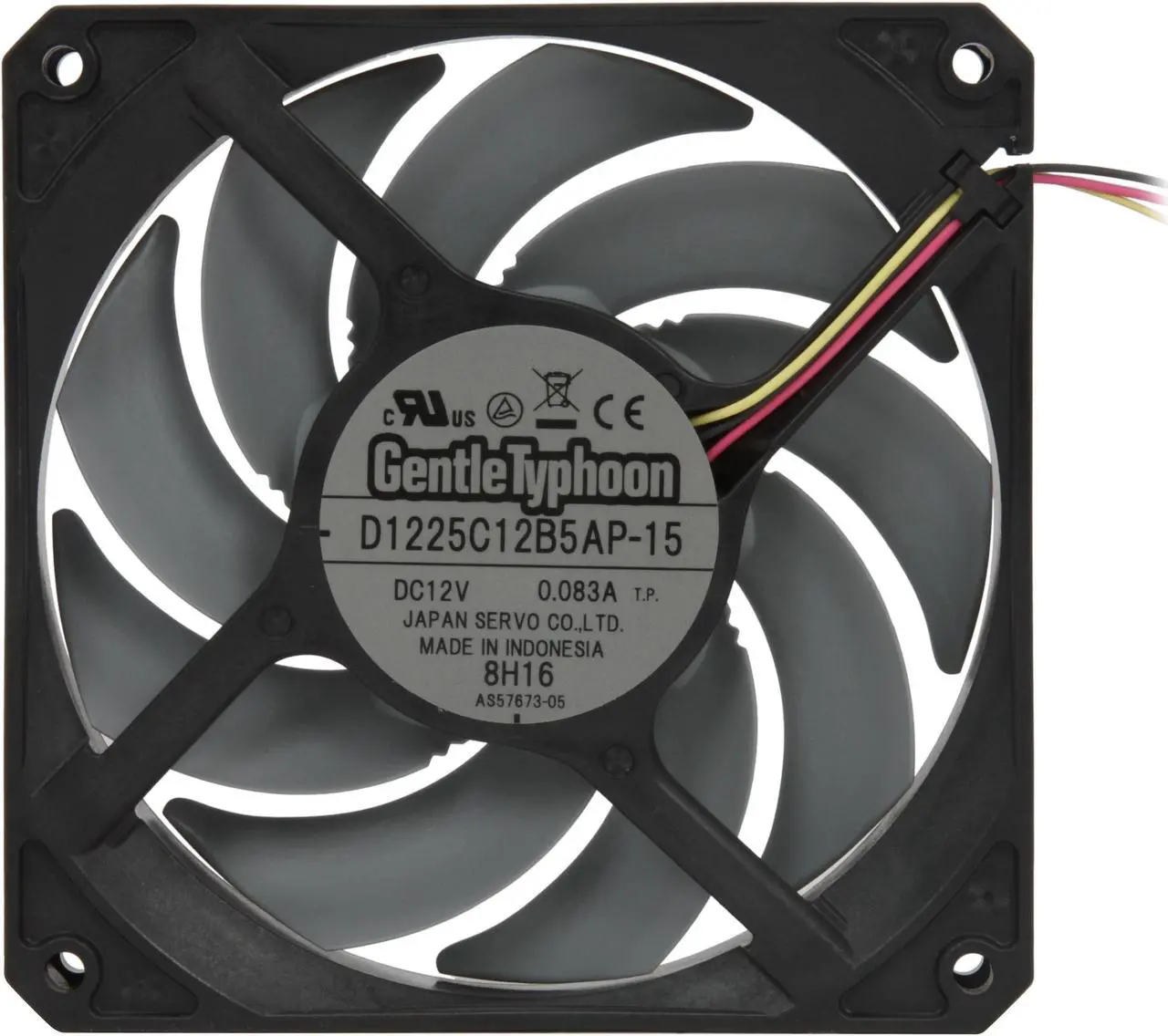Alt view image 2 of 7 - Scythe GentleTyphoon D1225C12B5AP-15 Case cooler
