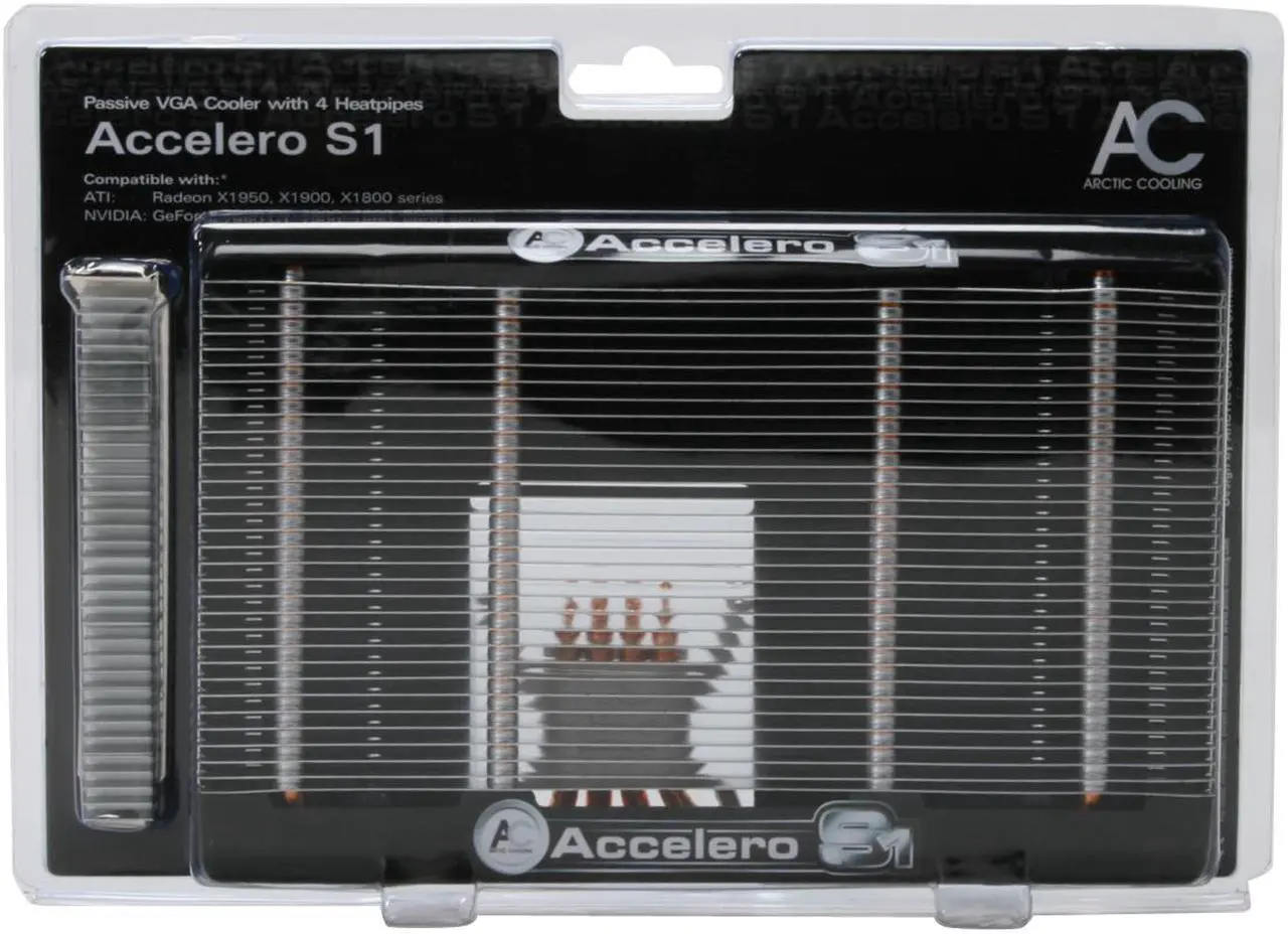 Alt view image 4 of 5 - ARCTIC COOLING Accelero S1 Rev.2 VGA Cooler