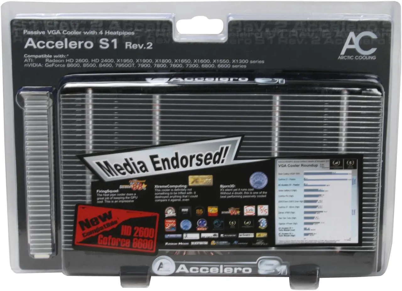 Alt view image 5 of 5 - ARCTIC COOLING Accelero S1 Rev.2 VGA Cooler