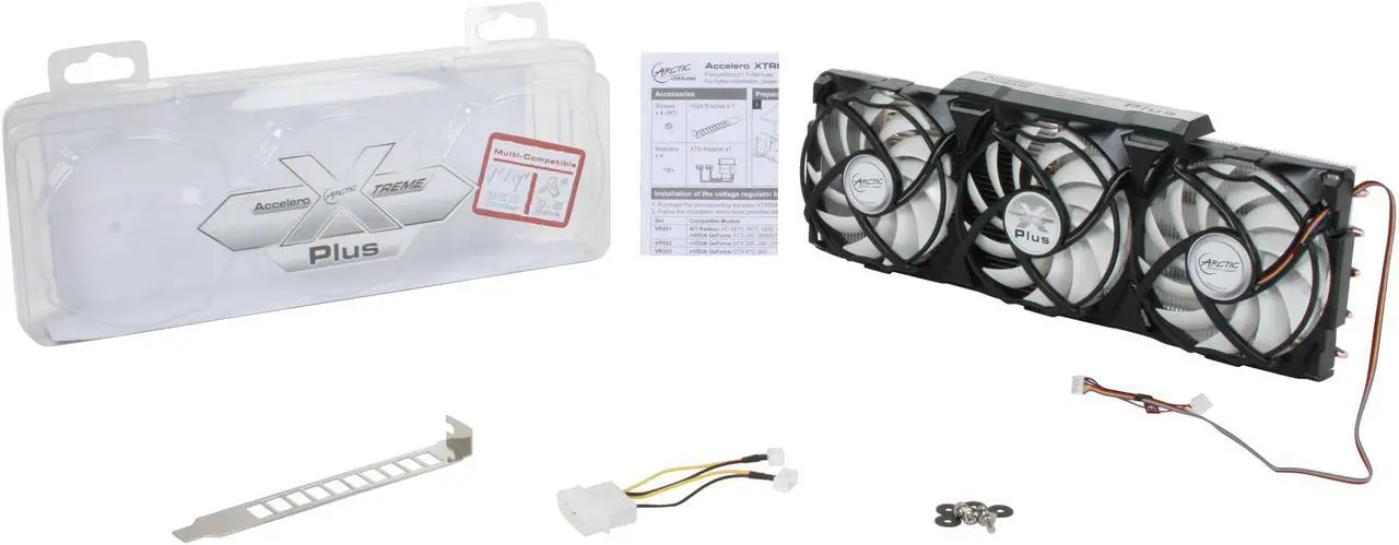 Alt view image 6 of 6 - ARCTIC COOLING Accelero XTREME Plus Fluid Dynamic VGA Cooler for nVIDIA and ATI