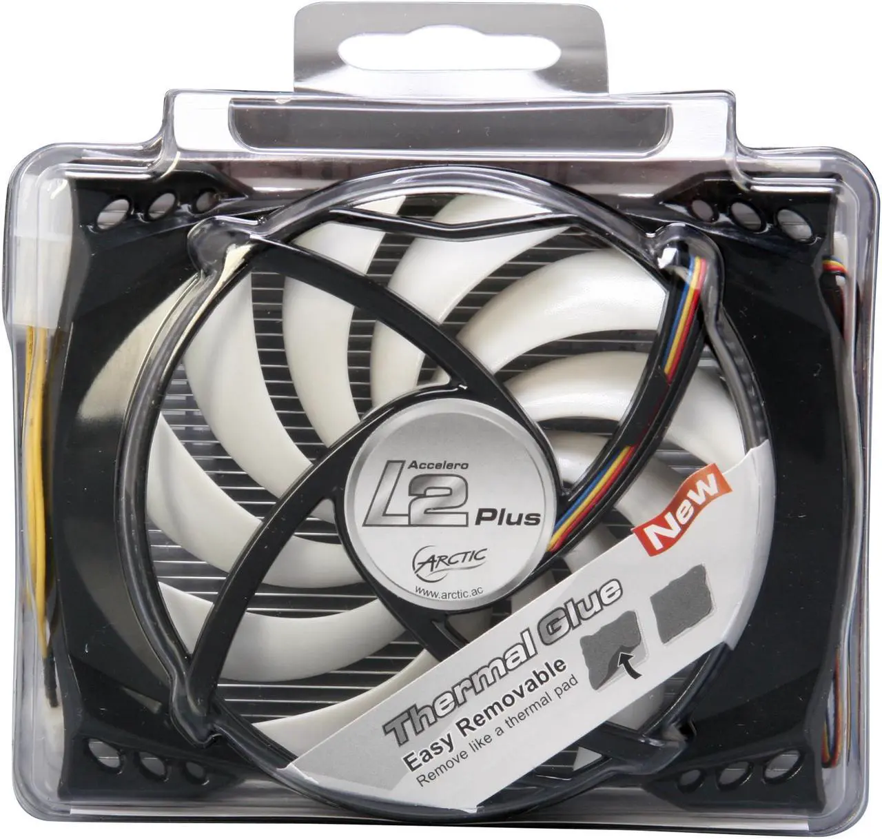 Alt view image 8 of 7 - ARCTIC Accelero L2 Plus VGA Cooler - nVidia & AMD, 92mm Efficient PWM Fan, SLI/CrossFire