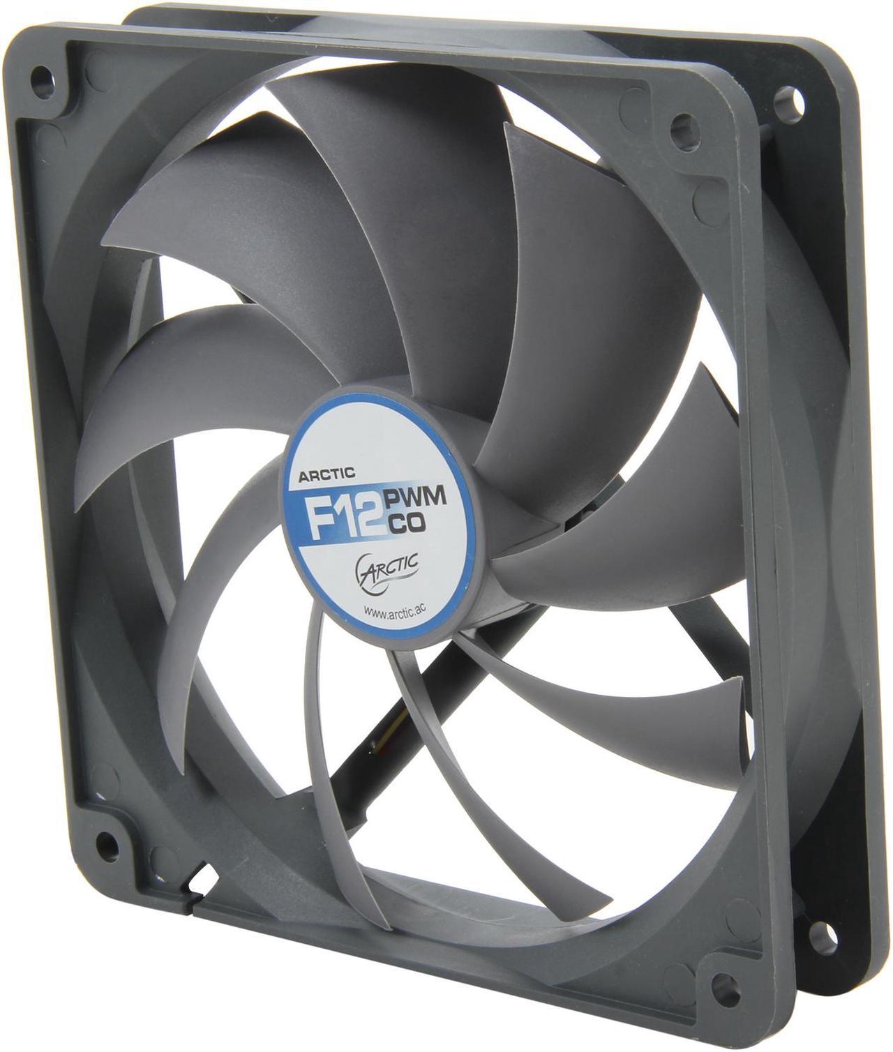 ARCTIC F12 PWM CO Double Ball-Bearings Case Fan, 120mm PWM Speed Control, for 24/7 Operation