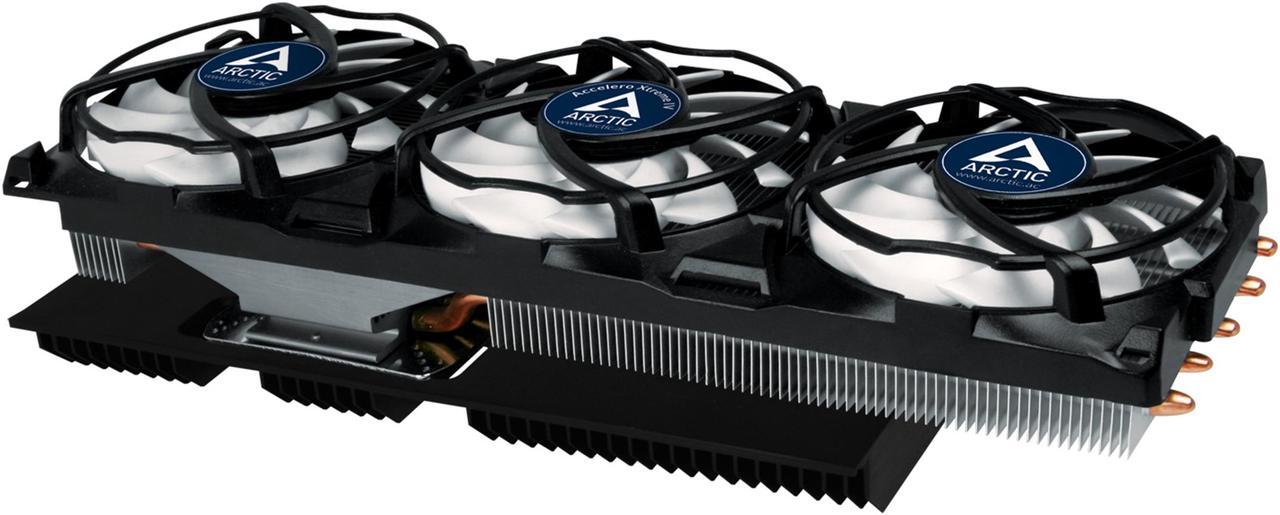 Alt view image 2 of 11 - ARCTIC Accelero Xtreme IV Enthusiast VGA Cooler-nVidia/AMD, Triple 92mm PWM Fans, Patented Back-Side Heatsink, SLI/CrossFire