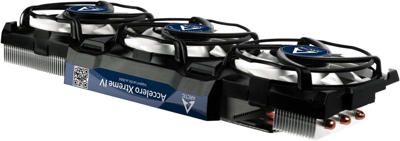 Alt view image 6 of 11 - ARCTIC Accelero Xtreme IV Enthusiast VGA Cooler-nVidia/AMD, Triple 92mm PWM Fans, Patented Back-Side Heatsink, SLI/CrossFire