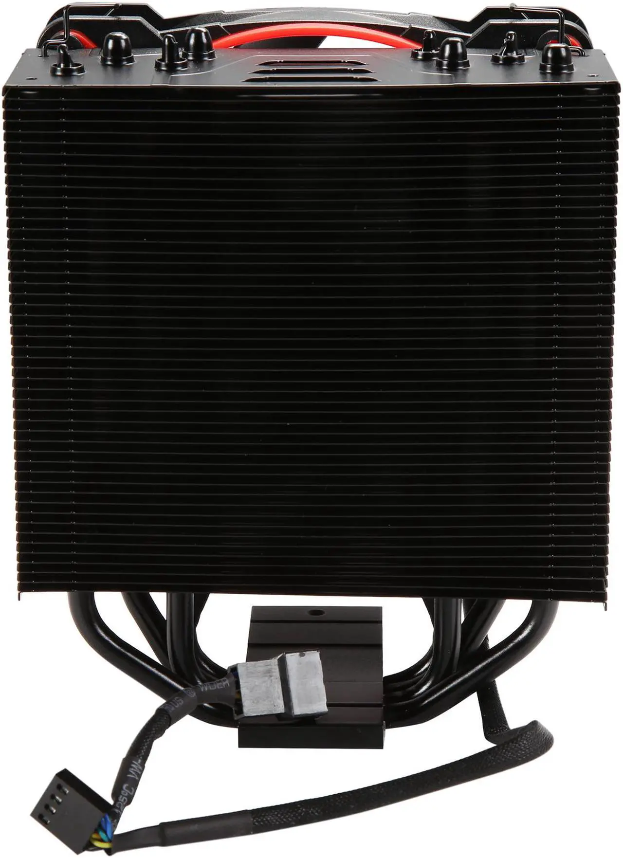 Alt view image 5 of 6 - Arctic Freezer 33 eSports ONE - Tower CPU-Cooler with Bionix FAN. Compatible with Intel and AMD. - Red